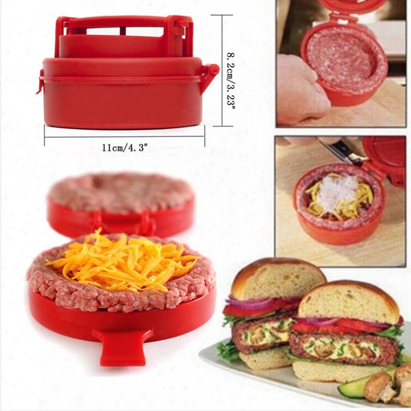 Diy Hamburger Meat Compactor Press Mold Bbq Meat Machine Grill Pizza Burger Maker Kitchen Tools