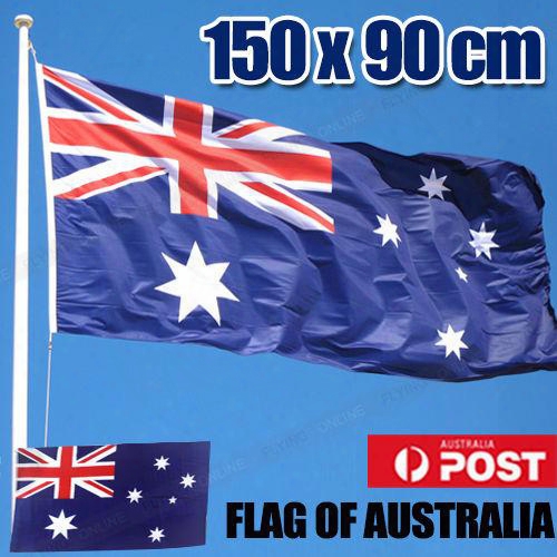 Flag 150 X 90 Cm Aussie Australia Australian National Heavy Duty Outdoor