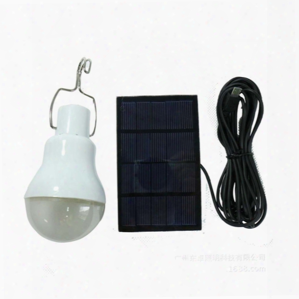 Hight Quality Portable Solar Power Led Bulb Lamp Outdoor Lighting Camp Tent Fishing Lamp Solar Lamps Lb