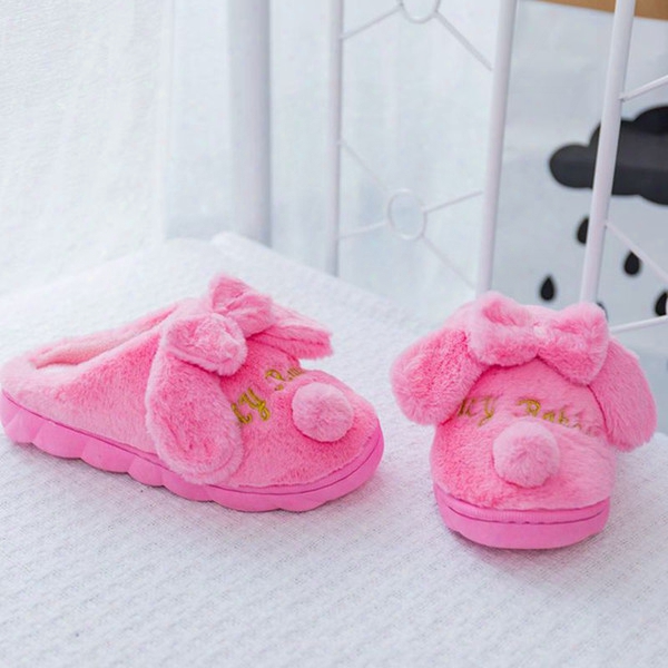 Home House Slipper Slippers Shoe Shoes Indoor Floor Fur Fleece Plush Cotton Sandal Mules Outdoor Winter Warm Women Men Ladies Lady Pantofle