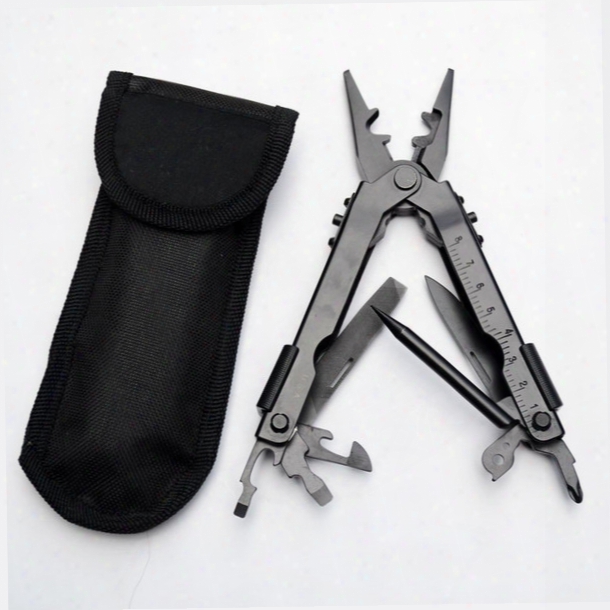 Multi Plier Tool In One Hand Tool Convenient Screwdriver Kit Portable Outdoor Stainless Steel Pocket Folding Knife