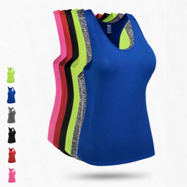 New Brand Yoga Sleeves Tshirt Sport Vest Women Running Tank Tops For Fitness Training Outdoor Apparel Clothes Girls Wear Plus Size Xxl F806