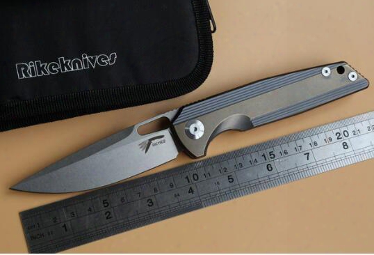 Original Folding Knife Real S35vn Blade Titanium Handle Camping Hunting Outdoors Pocket Survival Knives Utility Edc Tools