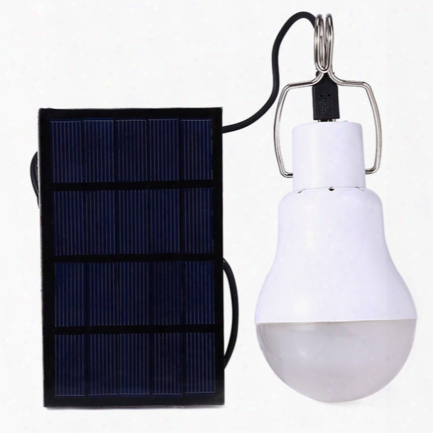 Outdoor Camping Lightme S - 1200 Solar Powered Led Bulb Light Portable Lanterns Ball Bulbs White +b