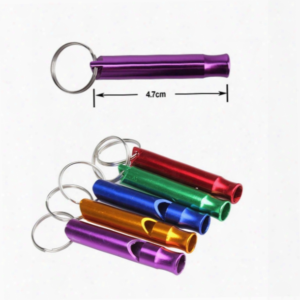 Outdoor Metal Multifunction Whistle Pendant With Keychain Keyring For Outdoor Survival  Emergency Mini Size Whistles Outdoor Kit