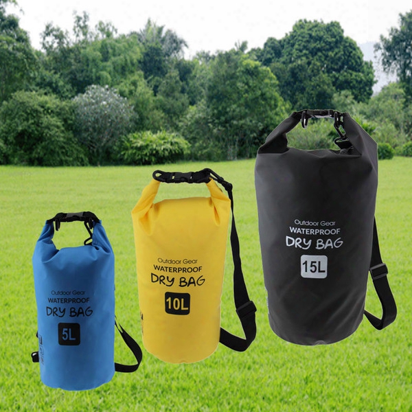 Outdoor Sports Bag Large Capacity Waterproof Bucket Outdoor Waterproof Bag 500d Waterproof Bag