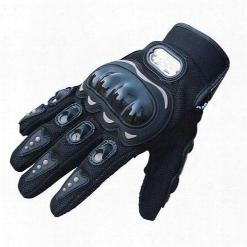 S5q Summer Outdoors Black Sports Motorbike 3d-dimensional Breahtable Mesh Gloves Aaafdo