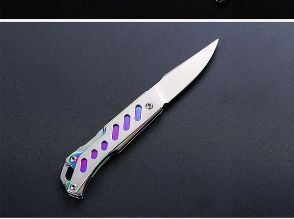 Sanrenmu Srm Mini Paring Knife Camping Knife Folding Pocket Fruit Knife Outdoor Hunting Tool 4058