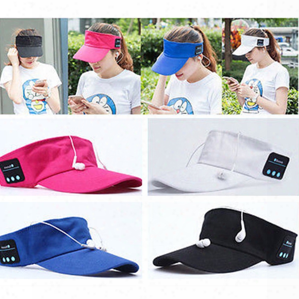 Summer Bluetooth Music Hat Smart Sun Hat Outdoor Sports Stereo Music Headset With Speaker Bluetooth Cap Hat Yya573