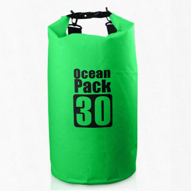 Top Quality Ocean Pack Outdoor 500d Pvc Waterproof 30 Litre Dry Sack Storage Bag Rafting Sports Kayaking Canoeing Swimming Bag Travel Kits