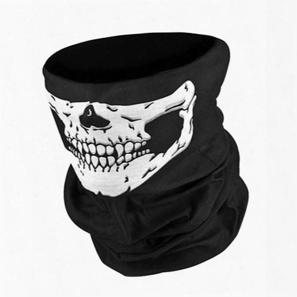 Wholesale-2016 New Novelty Skull Wicking Seamless Washouts Scarf/fashion Cool Outdoro Ride Bandanas/sport Skull Scarves