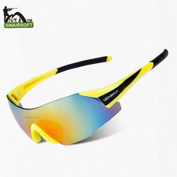 Wholesale-obaolay Glasses Sp0889 Uv400 Cycling Glasses Outdoor Sport Mtb Bicycle Glasses Motorcycle Sunglasses Eyewear Frameless Glasses