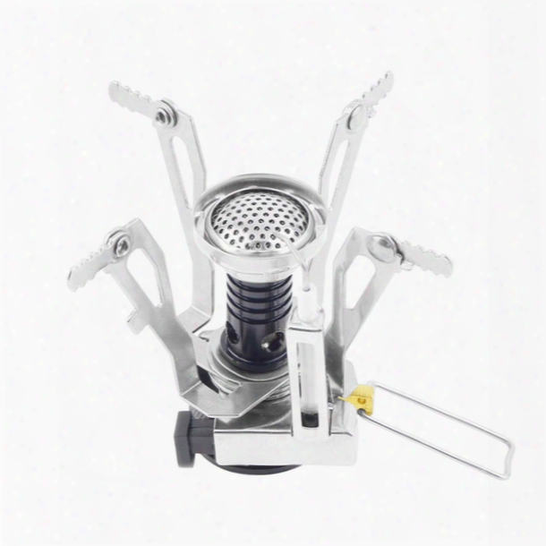 Wholesale-portable Folding Mini Camping Survival Cooking Furnnace Stove Gas Outdoor