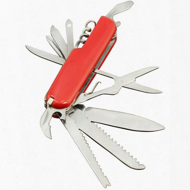 Wholesale&retail Customize Swiss Knife Multifunctional Pocket Knife Sutvival Outdoor Instrument Folding Army Knives 11 In 1 Portable