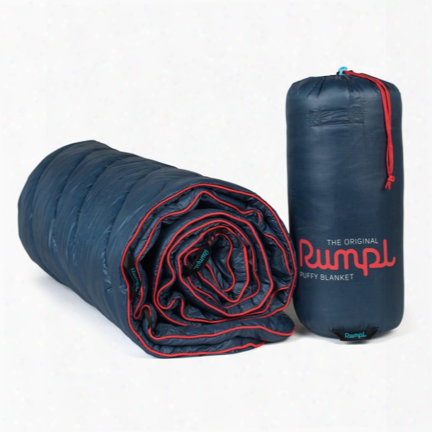 Rumpl Original Puffy Throw Blanket Blue