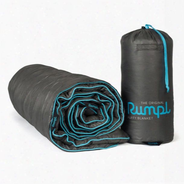 Rumpl Original Puffy Throw Blanket Charcoal Gray