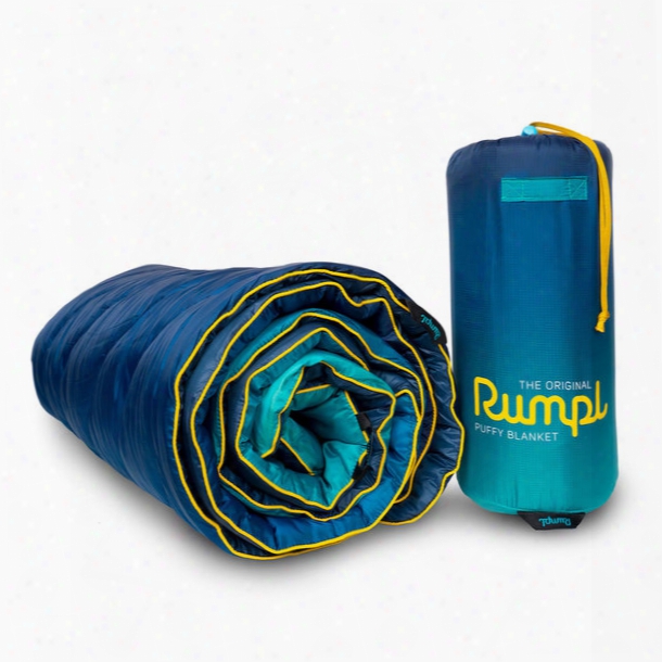 Rumpl Original Puffy Throw Blanket Ocean Fade