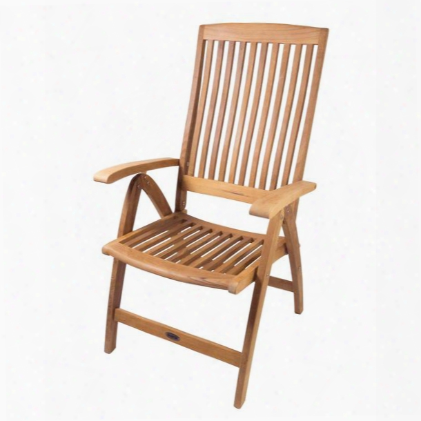 Seateak Weatherly Teak Folding Deck Chair