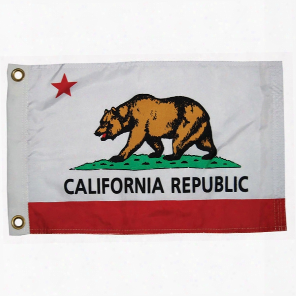 Taylor Made California State Flag, 12" X 18