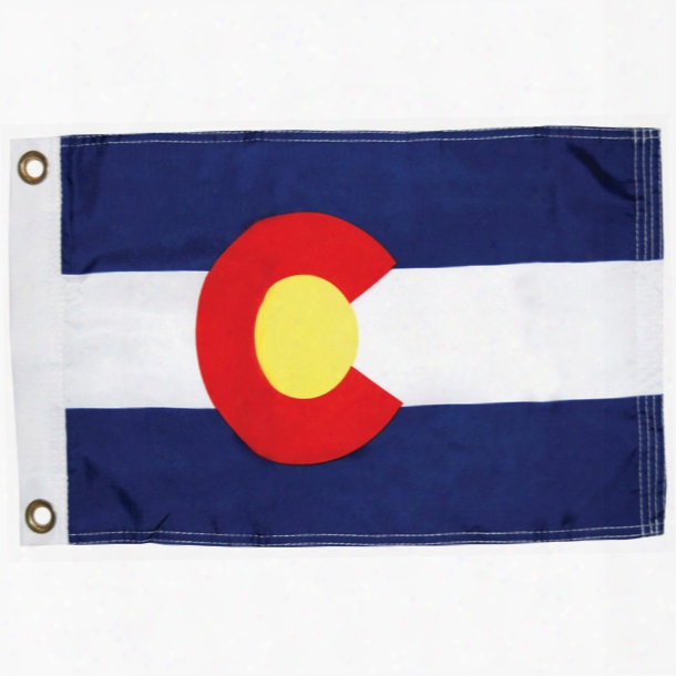 Taylor Made Colorado State Flag, 21" X 18