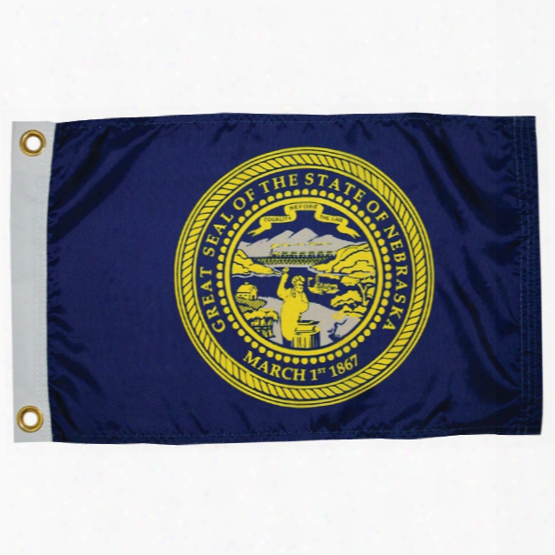 Taylor Made Nebraska State Flag, 12" X 18