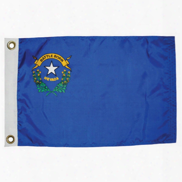 Taylor Made Nevada State Flag, 12" X 18