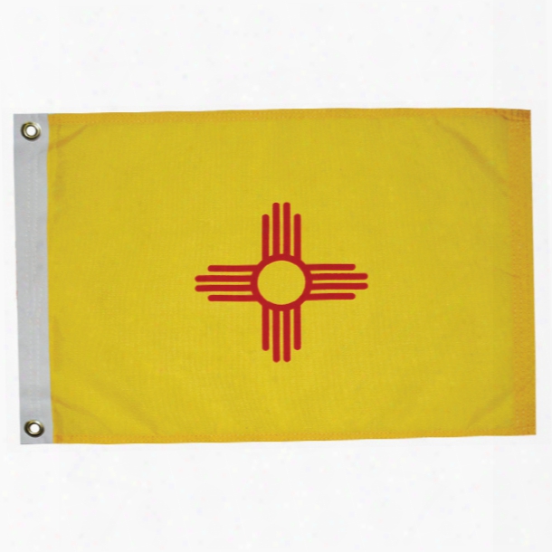 Taylor Made New Mexico State Flag, 12" X 18