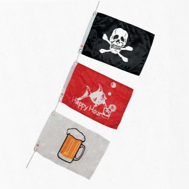 Taylor Made Novelty Flag Party Three-pack