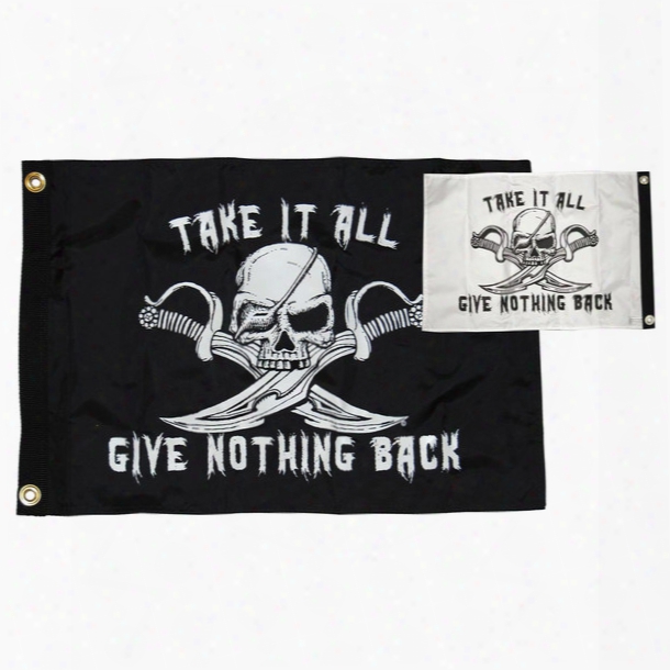 Taylor Made Take It All, Give Nothing Back Flag