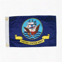 Taylor Made U.s. Navy Novelty Flag, 12" X 18