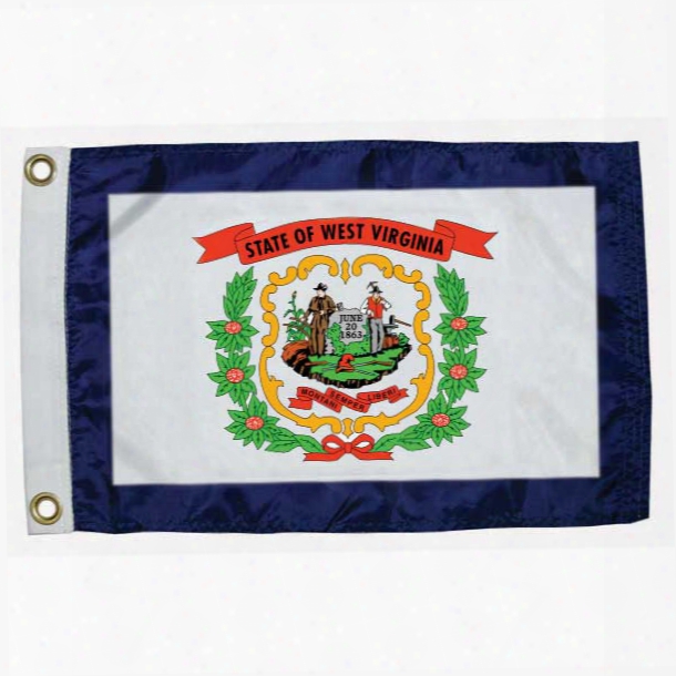 Taylor Made West Virginia State Flag, 12q&uot; X 18