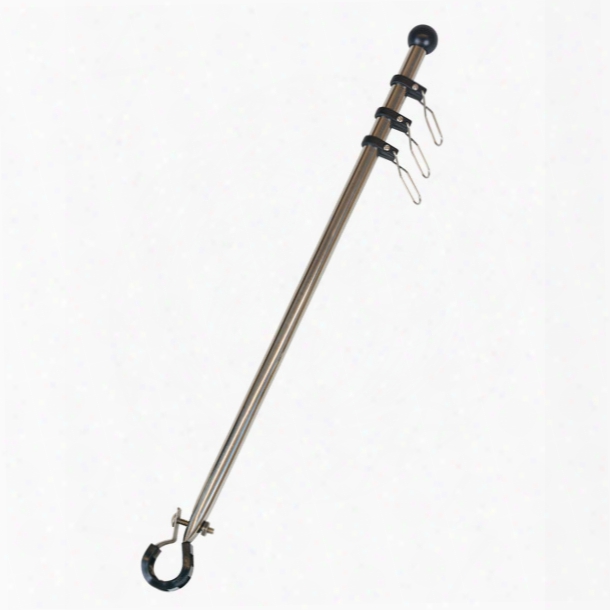 West Marine Stainless Steel Flag Staff With Integral Mount