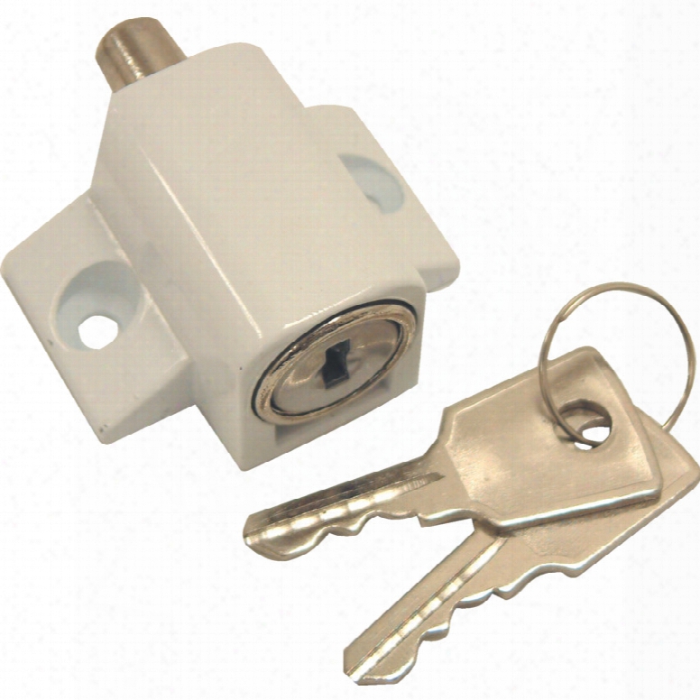 Sterling Lw100 Patio Door Lock White