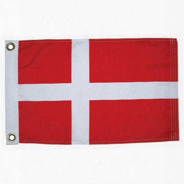 Taylor Made Denmark Courtesy Flag, 12" X 18