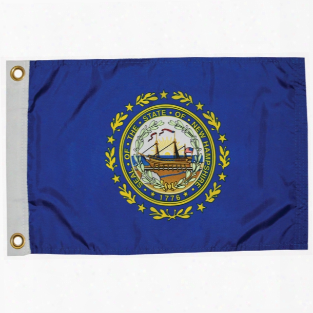 Taylor Made New Hampshire State Flag, 12" X 18