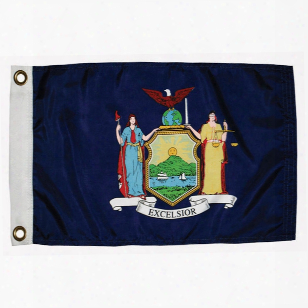 Taylor Made New York State Flag, 12" X 18