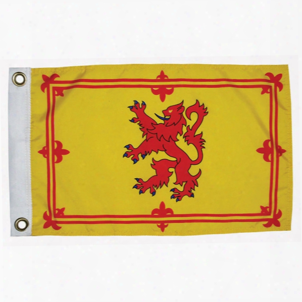 Taylor Made Scottish Ramp Courtesy Flag, 12" X 18