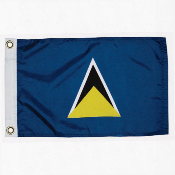 Taylor Made St Lucia Courtesy Flag, 12&qiot; X 18