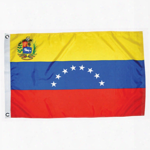 Taylor Made Venezuela Courtesy Flag, 18"l X 12"w