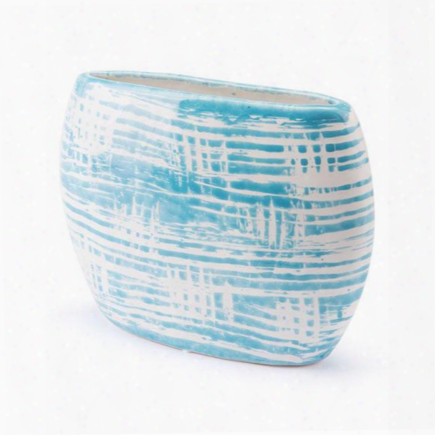 A10283 Washed Planter Blue &