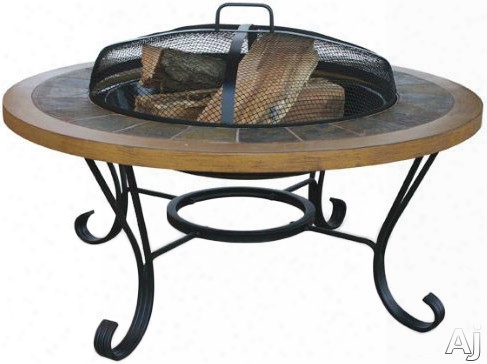 Blue Rhino Wad1358sp Outdoor Firebowl Wood Burning Fire Pit With In-table Design And Included Insert Cover