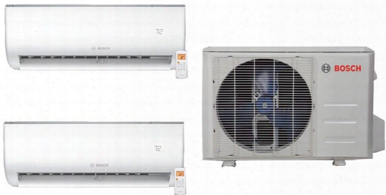 Bos3pcwkit3 Dua L Zone Mini Split Air Conditioner System With 48000 Btu Cooling Capacity 2 Indoor Units And Outdoor