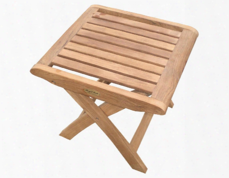 Ftstl Teak Footrest With Up To 300 Lbs. Weight