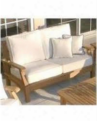 Mia2 Offwhite Offwhite Miami Love Seat / 2-seater In Off White With Off White