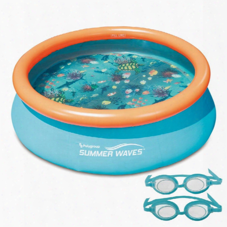 Nt5007 3d Quick Set Round Family Pool -