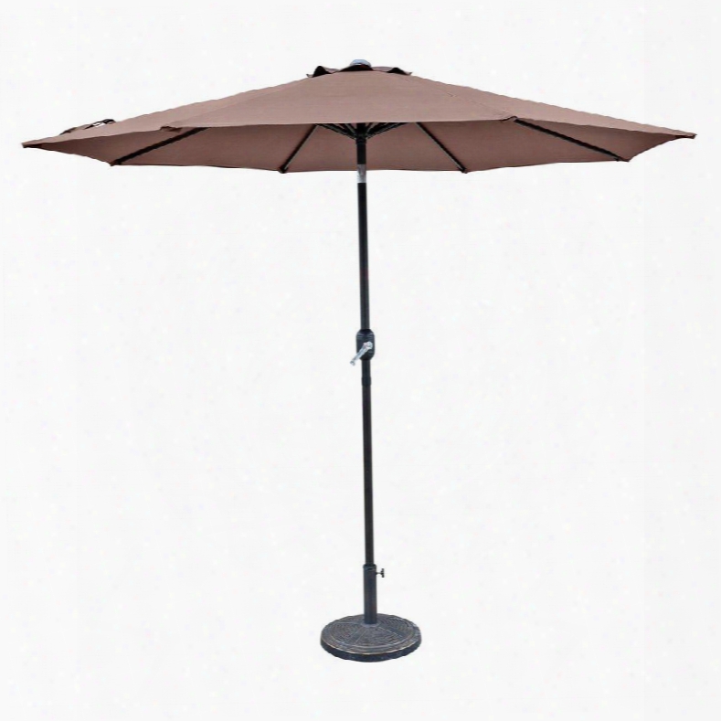 Nu5429cf Trinidad 9-ft Octagonal Sale Umbrella In Coffee