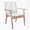 703851 South Port Dining Chair White Wash &