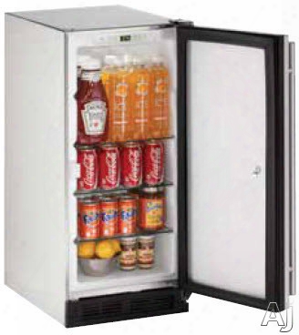 U-line Outdoor 1000 Series U1215rsod00b 2.9 Cu. Ft. Outdoor Refrigerator With 57 Bottle Or 92 Can Capacity, Led Lighting, Energy Star Qualified, Door Lock, Star K Certified, Door Lock And Digital Touch Pad Control