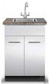 Viking Outdoor Series Vsbo2402ss 24 Inch Sink Base Cabinet With 2 Doors (sink Not Included)