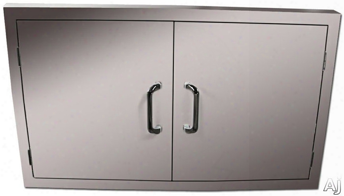 Vintage Vad30 30 Inch Double Access Doors - Stainless Steel